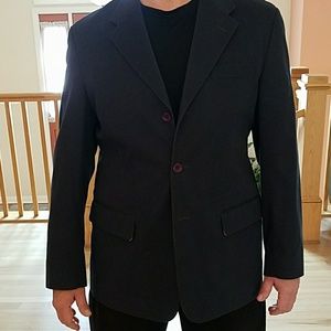 Perry Ellis Navy Blue Sport Coat